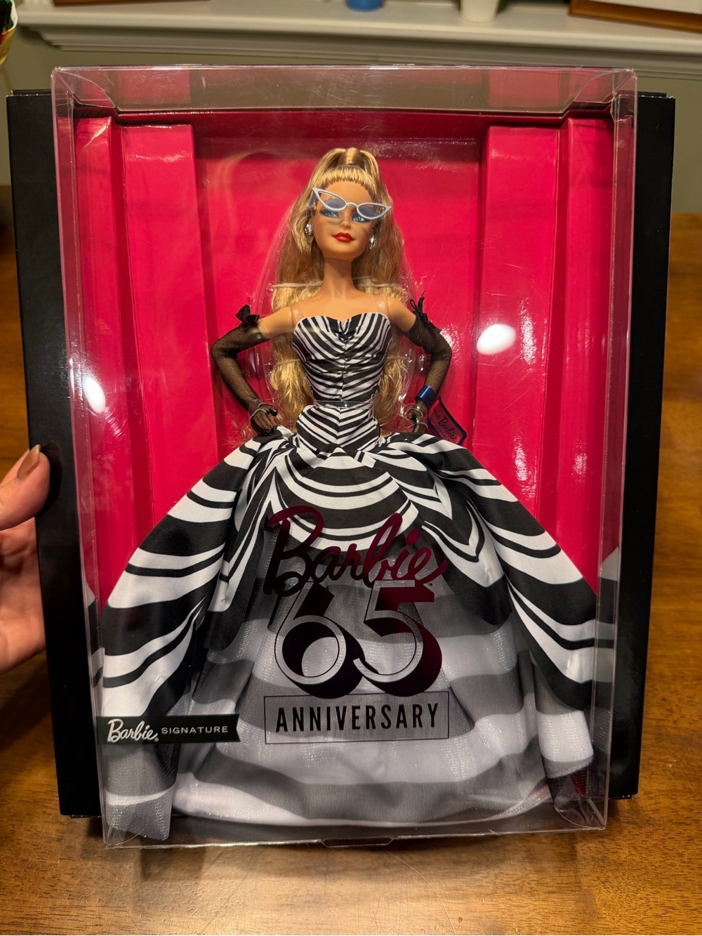 Barbie Signature 65th Anniversary Blonde Doll HRM58 Black Label NRFB Collector